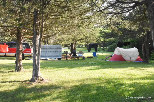 Some pretty open sites at Button Bay State Park by Raven Schwan-Noble