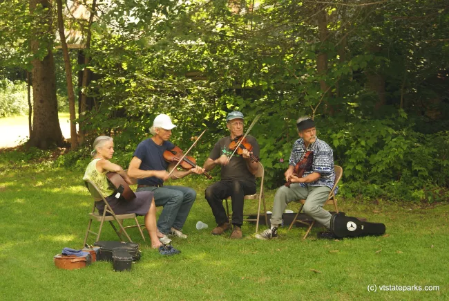 Laying it down at Camp Plymouth State Park by James LaMorder