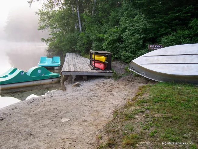 Boat rentals at Brighton State Park
