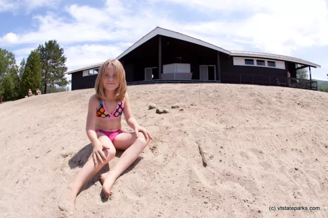 At the day use beach, Brighton State Park by Mark & Kim Sweeney