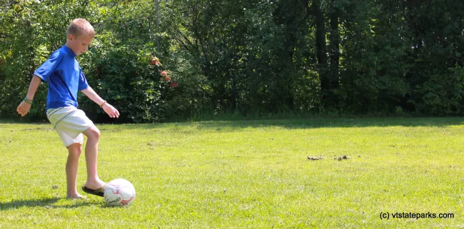 Soccer at Button Bay State Park by Meghan Lynch