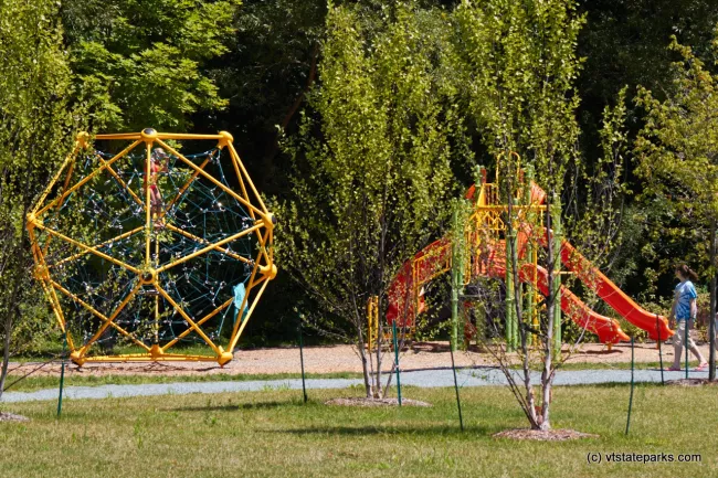 New playground at Bomoseen State Park by Mike Conley