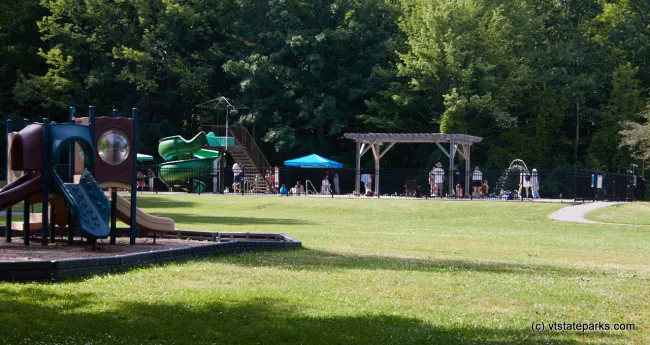 Awesome playground and pool at Button Bay State Park by Mike Conley