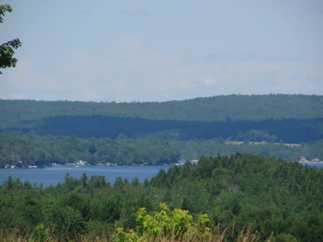 View of Lake Carmi by Sara Hayes