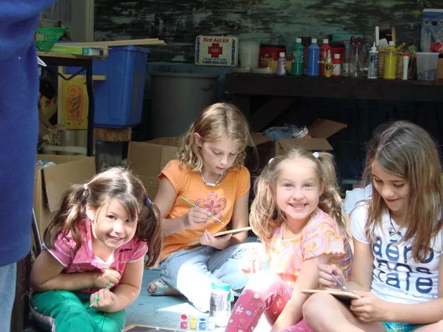 Craft program at Lake Carmi State Park