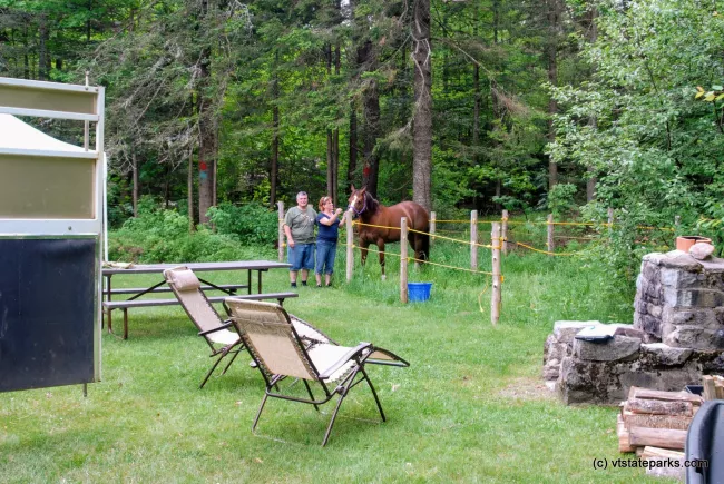 New Discovery Horse Camping