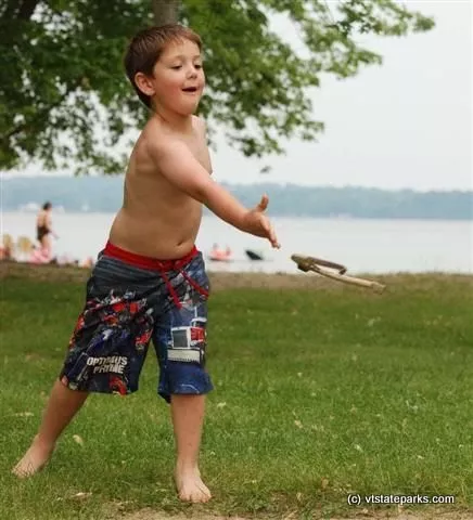 Horseshoes at Sand Bar State Park