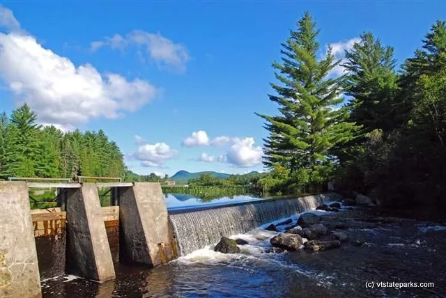 Dam at Ricker Pond State Park
