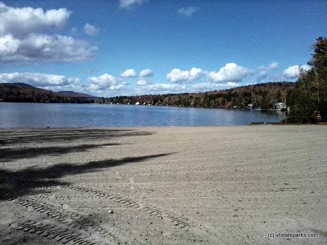 Beach area at Maidstone State Park