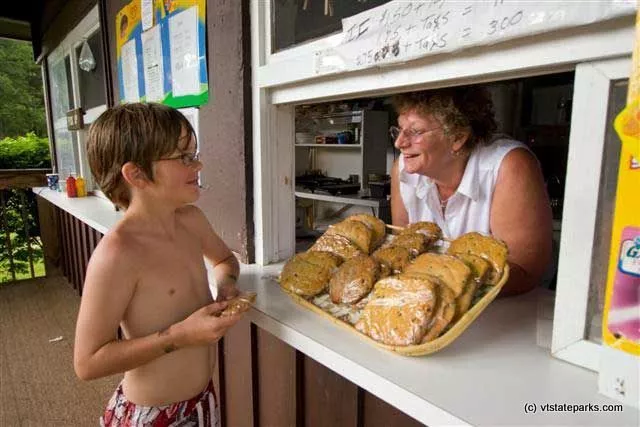 Those cookies sure look good, Camp Plymouth State Park