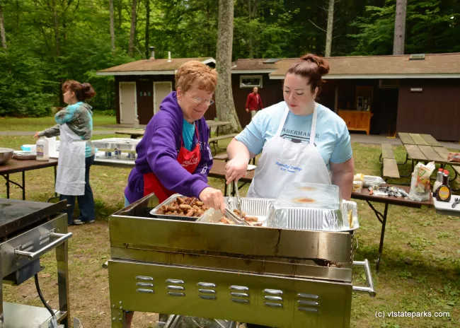 Yummy grill cooking at Emerald Lake State Park by Gary Bouchard