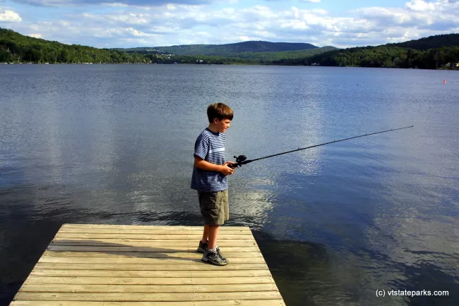 Fishing is fun at Elmore State Park