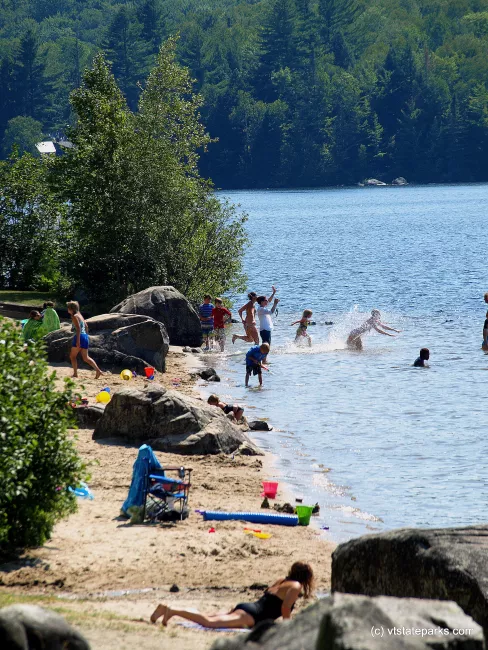 Sunning and splashing at Boulder Beach State Park by Matt Parsons