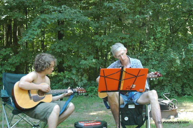 Music making at Branbury State Park