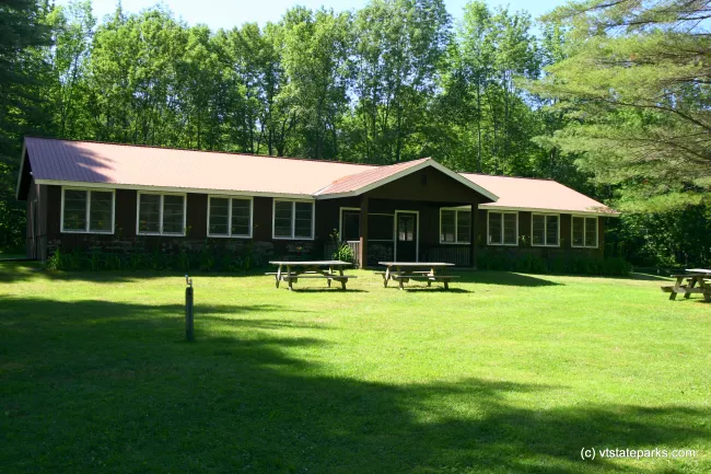 The Harwood Pavilion at Camp Plymouth State Park by Jared Clark