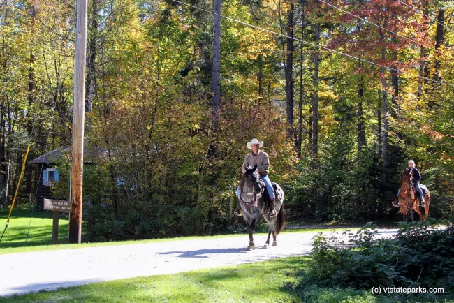 Horseback riders at New Discovery State Park