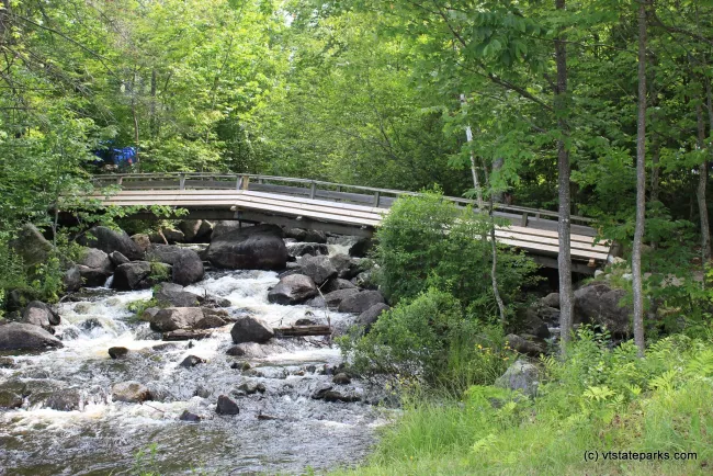 Walking bridge at Stillwater State Park