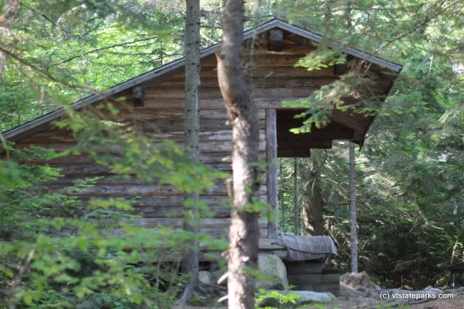 Lean-to at Kettle Pond State Park by David Green