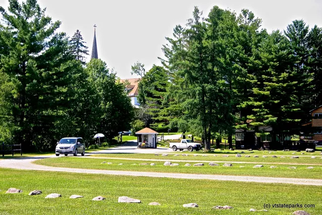 Park office at Crystal Lake State Park by Wesley Morris