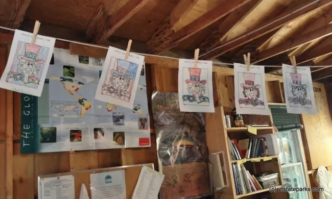 Nature and craft center at Brighton State Park
