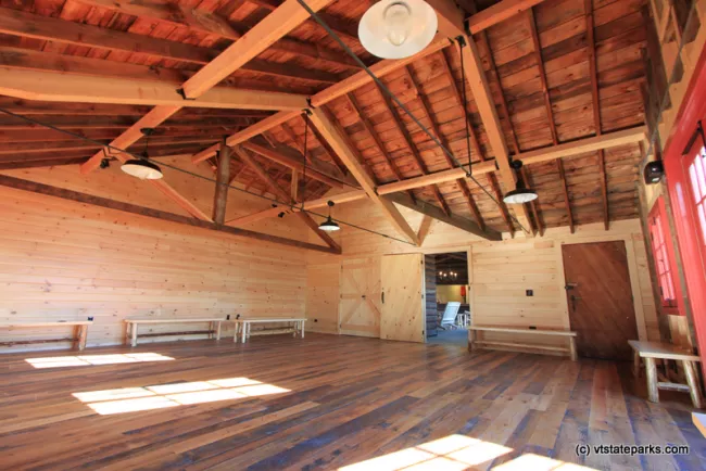Meeting Room at the beach house, Elmore State Park by Lene Gary
