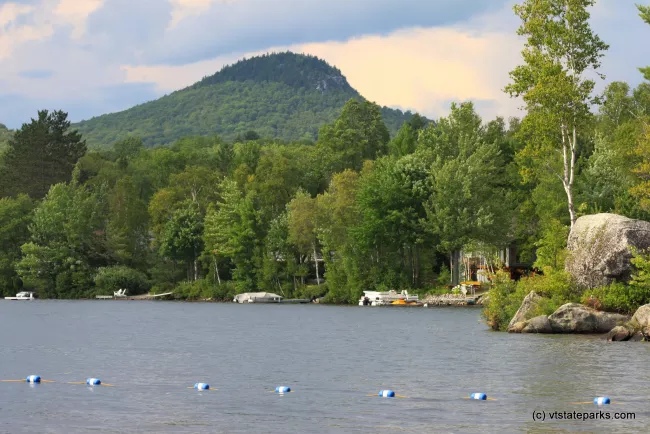 Lake Groton and Owl's Head from Boulder Beach State Park by Lene Gary