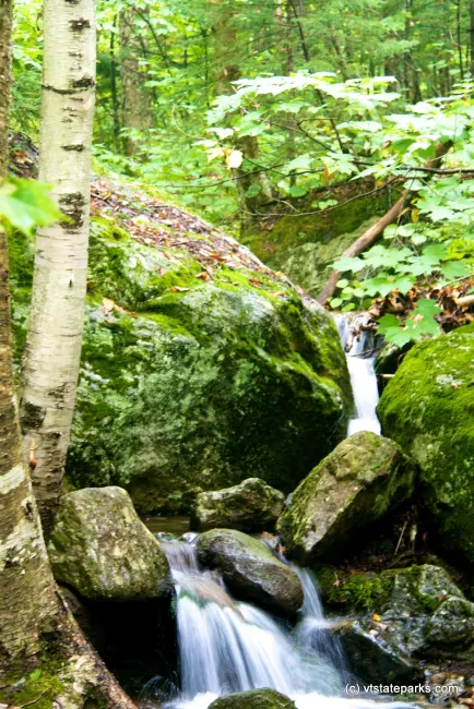 Waterfall at Underhill State Park by Amy Chess