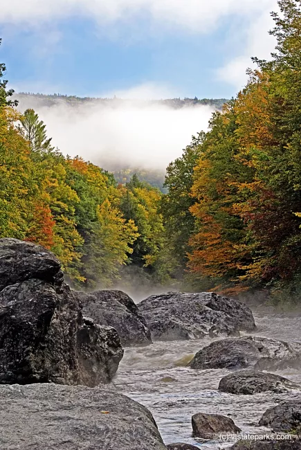 Fall at Jamaica State Park by James La Morder