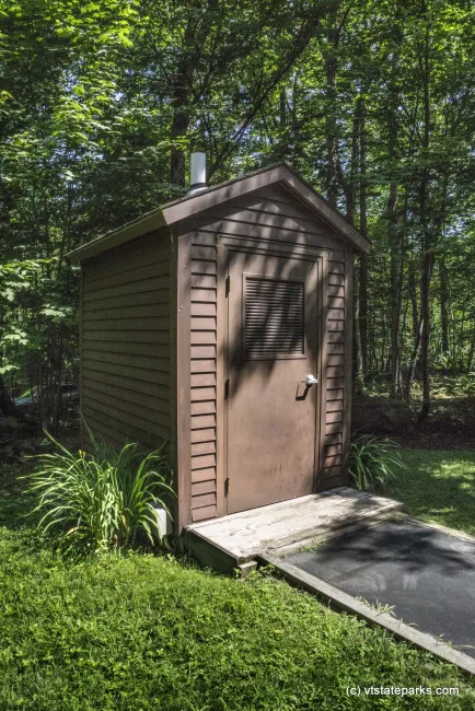 Composting toilet at Kettle Pond State Park by Max Mishkin