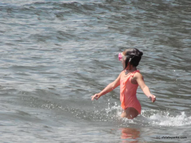 Into the water at Kill Kare State Park by Sara Hayes