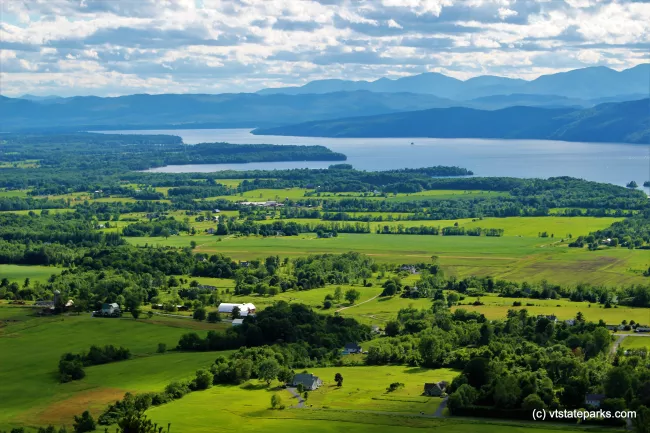 You can even see the lake from the top of Mt Philo by Oliva Wolf