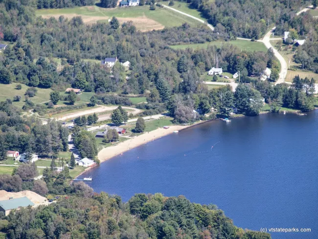 Lake Elmore Beach at Elmore State Park by Matt Parsons