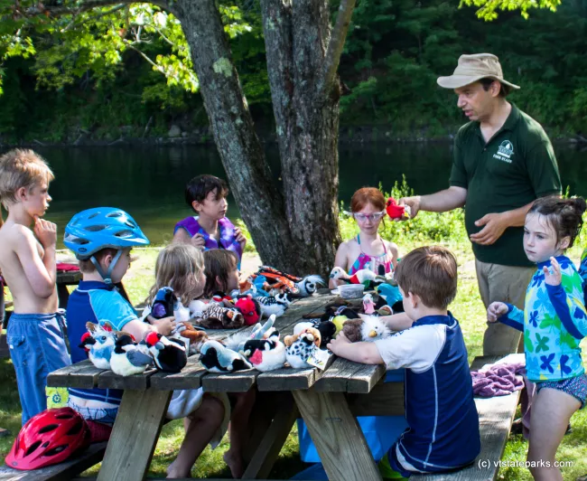 These children are really impressed by what they are learning at Little River State Park by Tara Schatz
