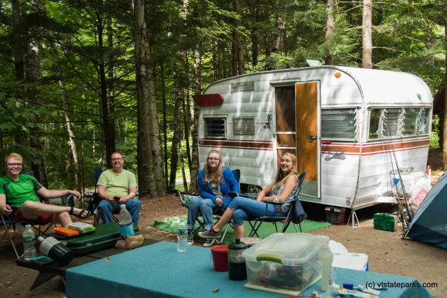 Hanging out at campsite in Little River State Park by Kristy Willey