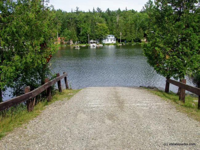 Boat ramp at Maidstone State Park