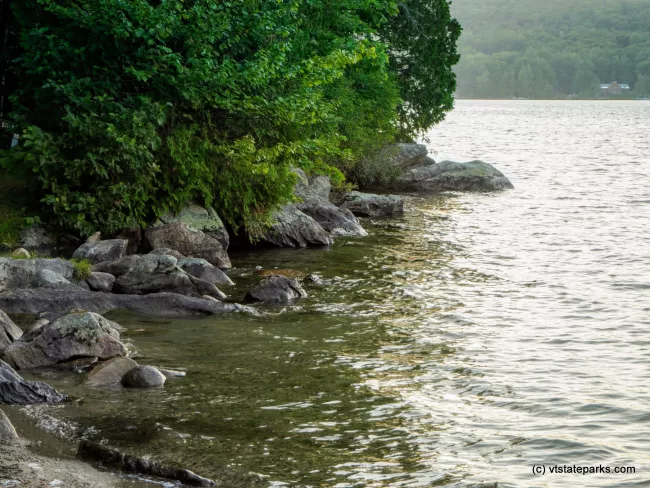 Shoreline at Maidstone State Park by Kristy Willey