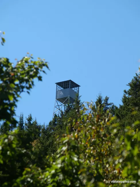 Mt. Elmore fire tower at Elmore State Park by Matt Parsons