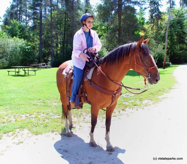 You can ride horses at New Discovery State Park