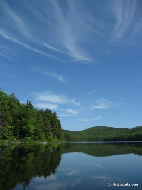 Nice day at Osmore Pond, New Discovery State Park by Debbie Thomas