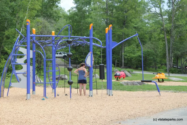 Great view of playground at Boulder Beach State Park