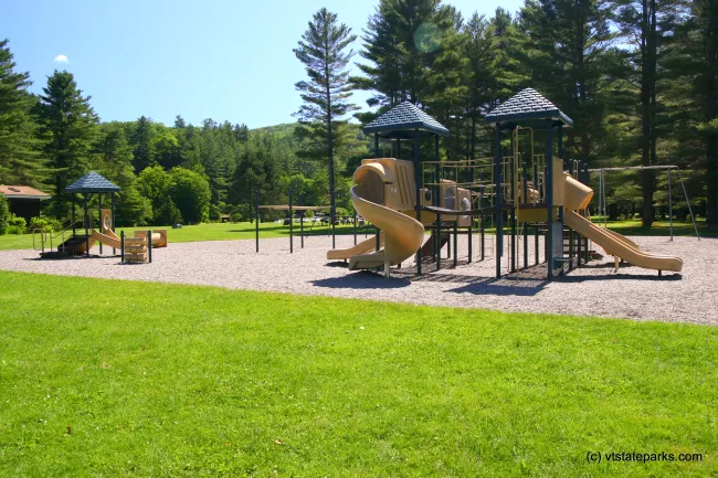 Playground at Camp Plymouth State Park by Jared Clark