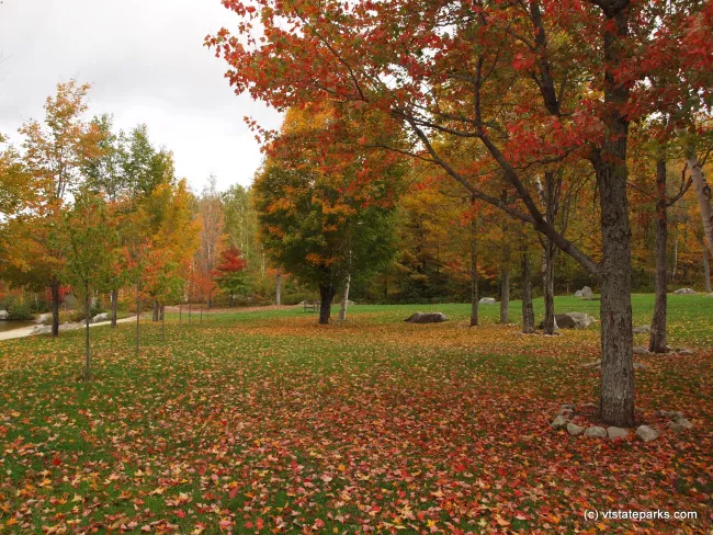 Boulder Beach State Park in the fall