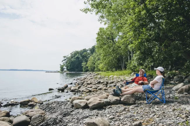 So relaxing at Knight Island State Park