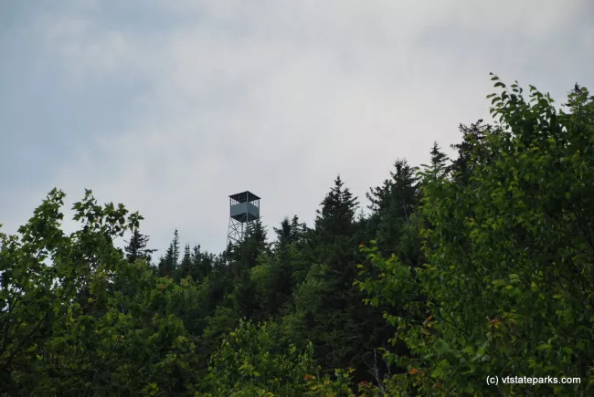 Fire tower at Elmore State Park by Linda Carlsen Sperry