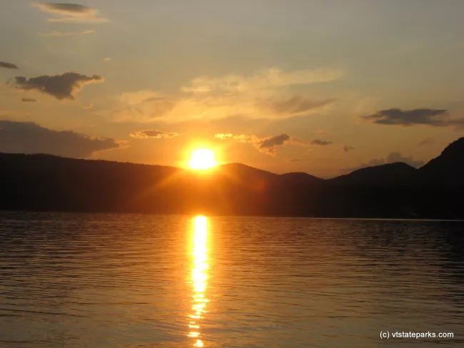 Sunset at Boulder Beach State Park by Cindy Masi-Neuenfeldt