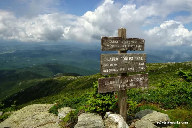 Gorgeous view from Mt. Mansfield, Underhill State Park
