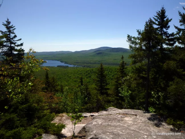 Scenic view at on Big Deer Trail in Groton State Forest by Justin Lajoie