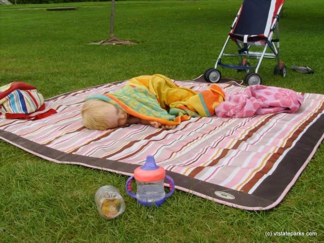 Enjoying a nap at Boulder Beach State Park by Michelle Boucher