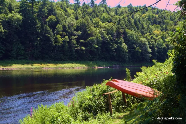 The Connecticut River at Wilgus State Park by Sharon McQuarrie-Krampitz