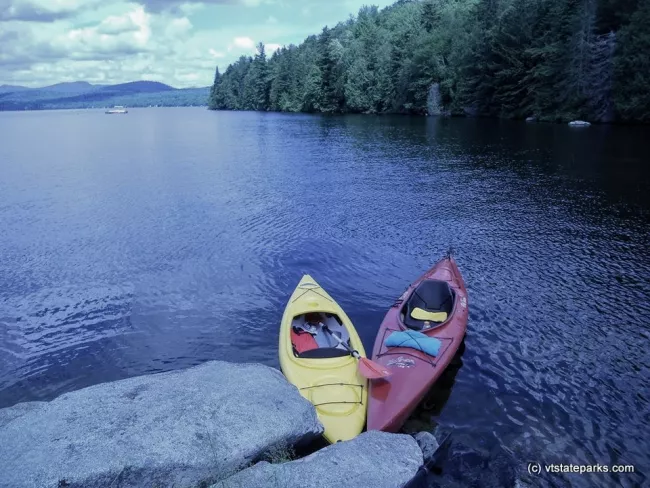 Kayaking at Maidstone State Park is perfect